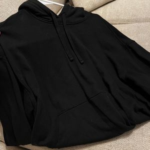 Everlane Basic Black Hoodie